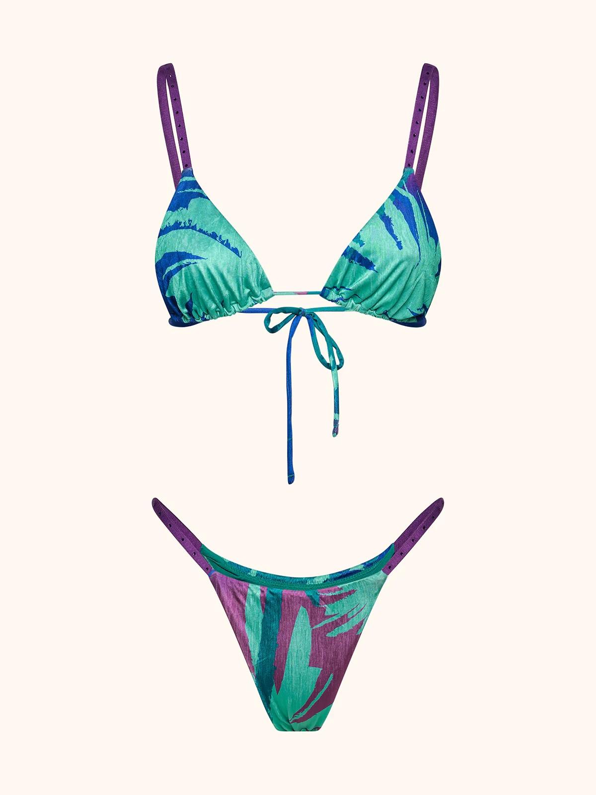 Bikini donna triangolo con slip regolabile fanatsia MF26SW0830X 45 ME FUI 