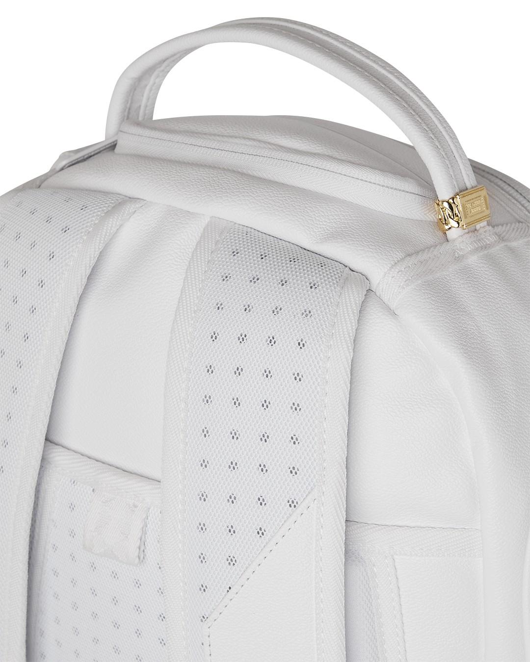 Gold brick luxe white dlxsv backpack 910B9245 NSZ SPRAYGROUND 