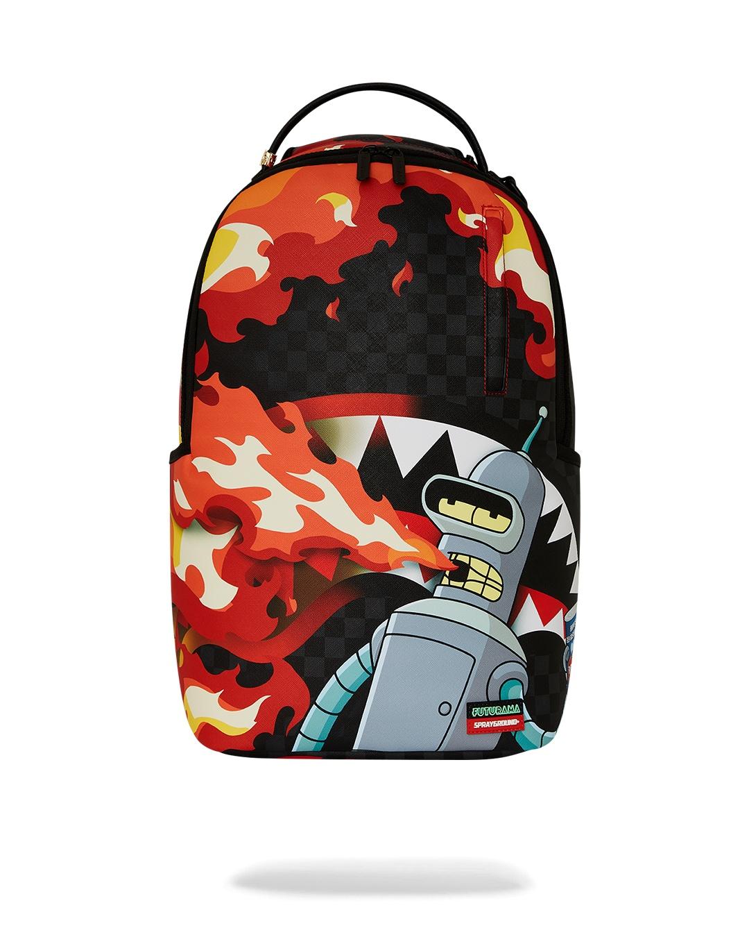 Zaino bender fire drama 910B7795 NSZ SPRAYGROUND 
