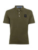 Pique polo shirt