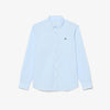 Camicia regular fit in popeline elasticizzato