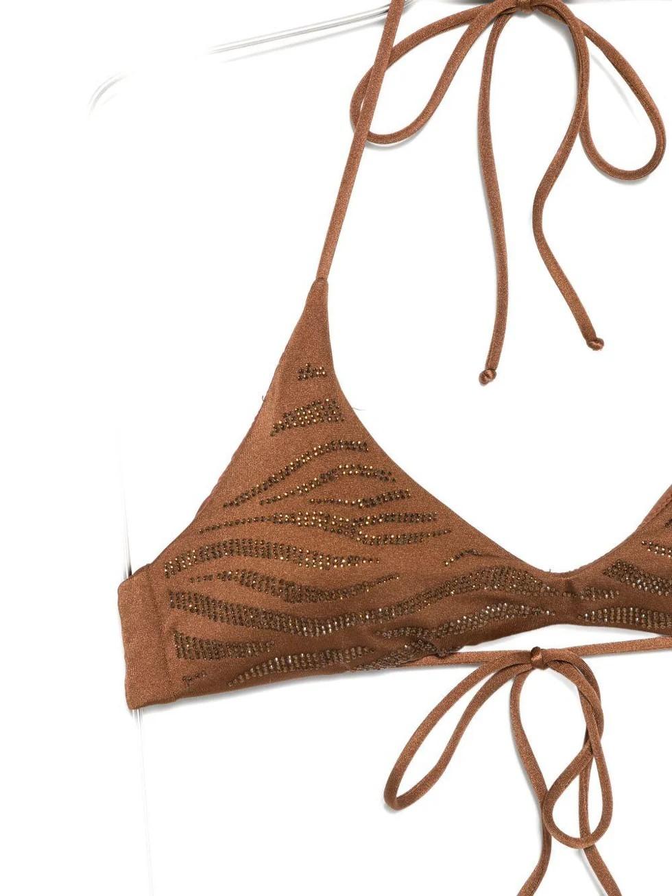 Costume Virgo con stampa animalier zebrata HES0001VIR0001 08605L MC2 SAINT BARTH 