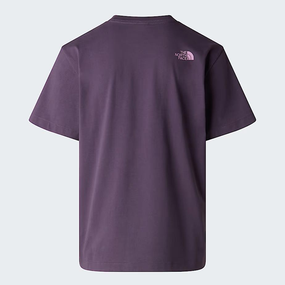 T-shirt Logo Twist Relaxed con grafica NF0A8GQV G5O1 THE NORTH FACE 
