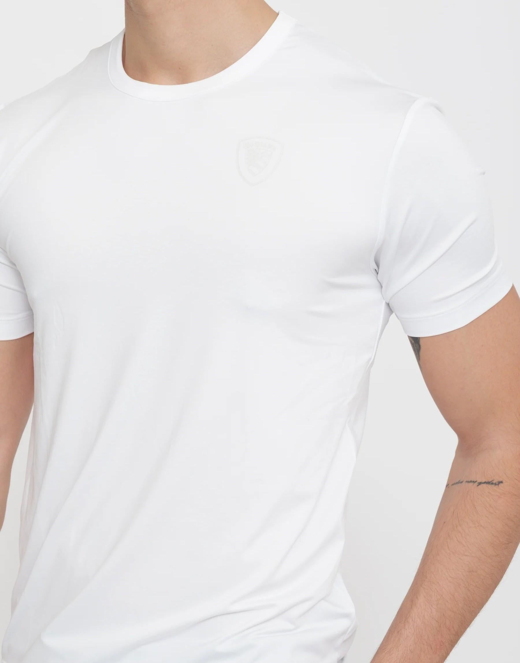 T-shirt Jasons 26SBLUH02541 100 BLAUER 