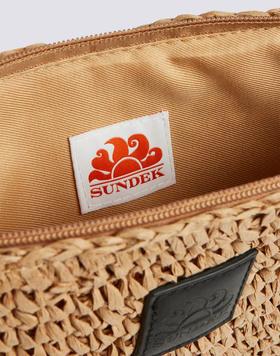 Mini borsa in paper straw AW740ABPA100 13000 SUNDEK 