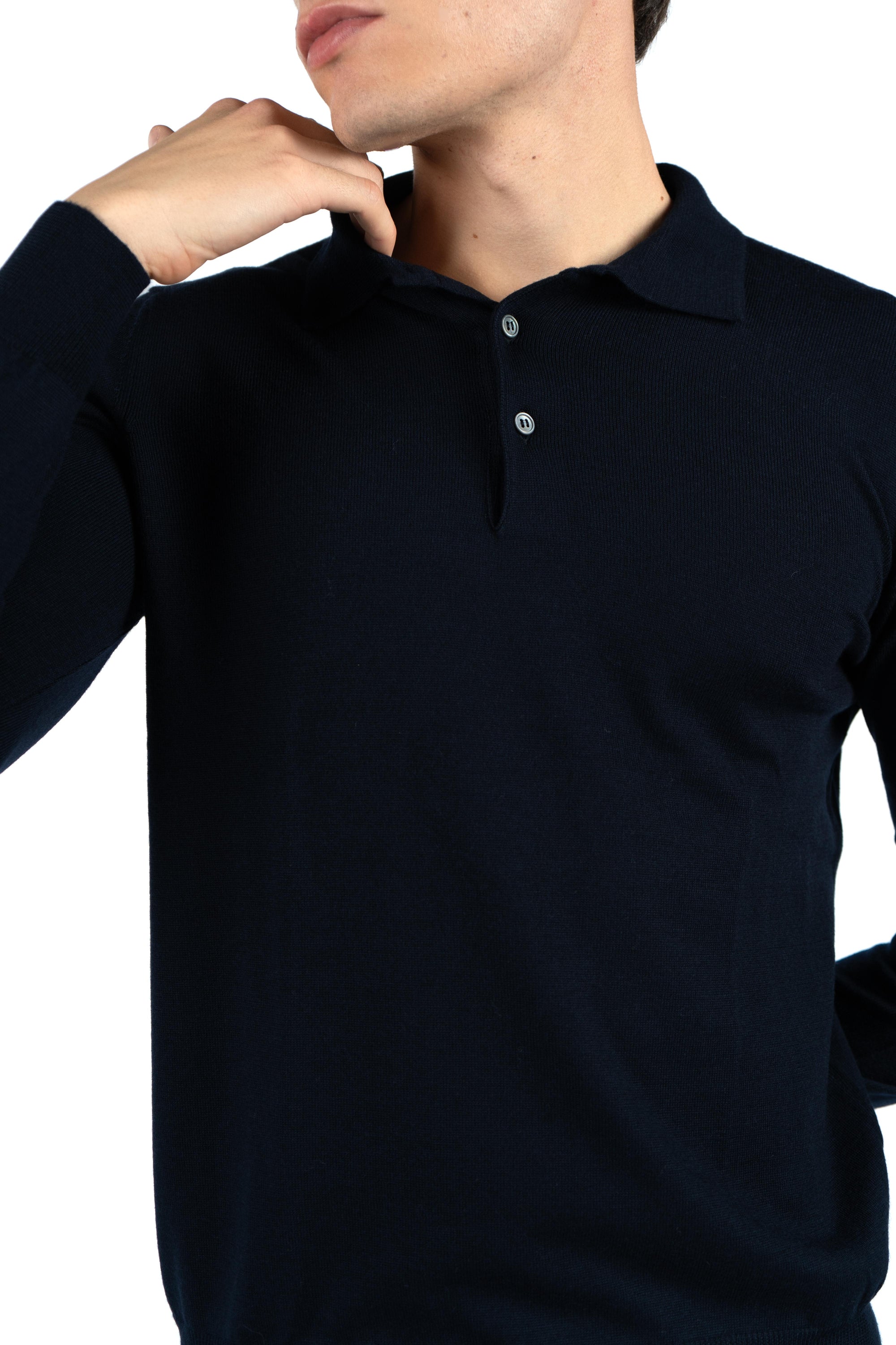 Polo in lana merino 55112/14290 598 GRAN SASSO 