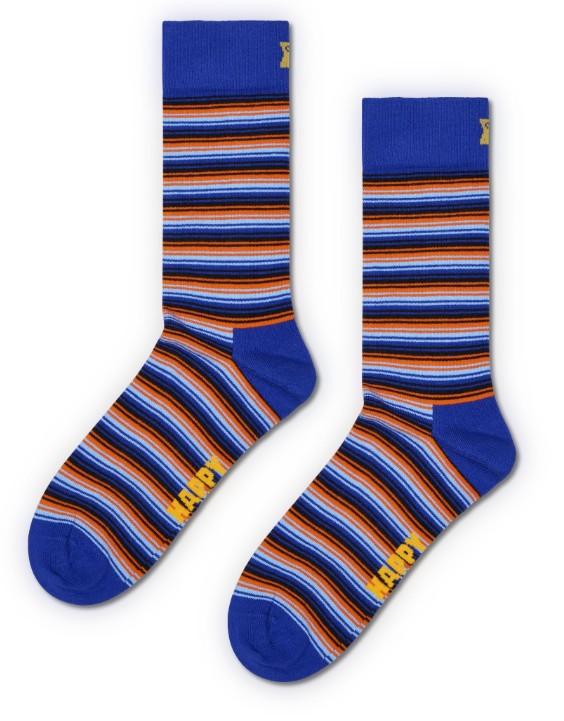 Mini Stripe Sock P003214 BLUE HAPPY SOCKS 