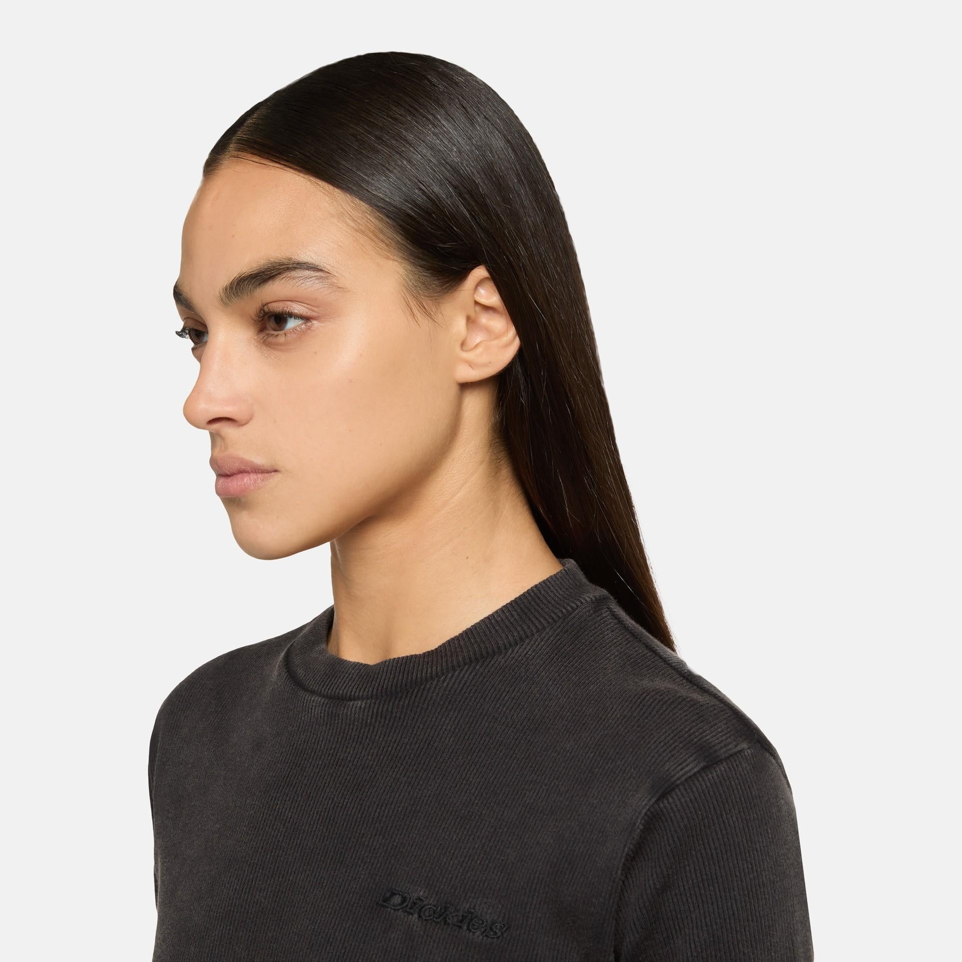 T-shirt con logo ricamato DK0A866F BLK1 DICKIES 