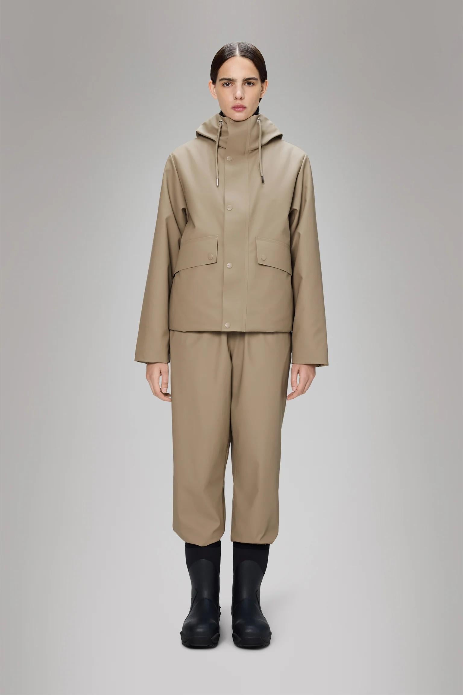 Nome Short W Parka RA21490 BEI RAINS 