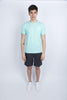 T-shirt con tasca azzurro