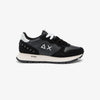 Ally Studs Sneaker in faux leather and suede