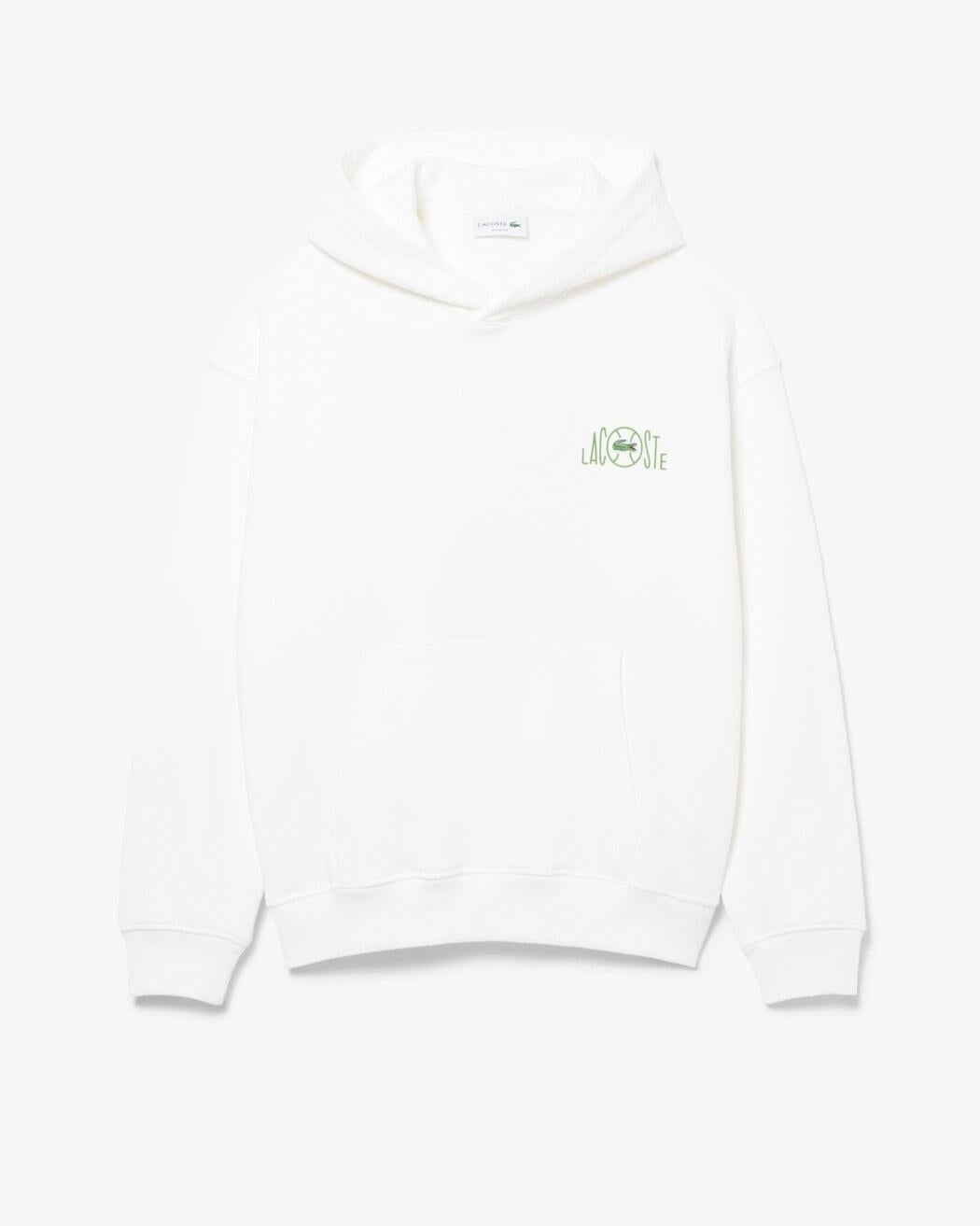 Felpa con cappuccio con stampa multipla SH2196 70V LACOSTE 