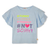 T-shirt con ruches