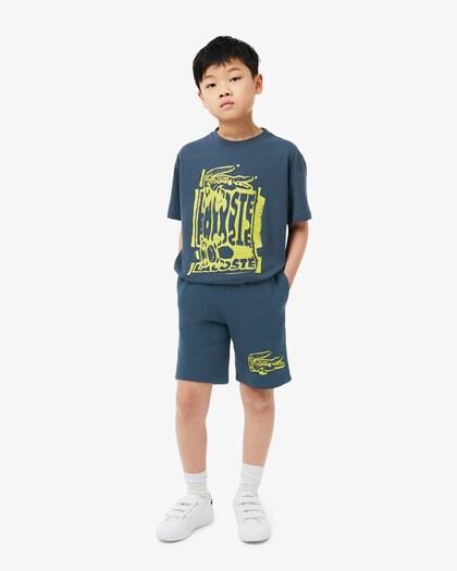 Shorts stampati GJ8470 C7ZA LACOSTE 