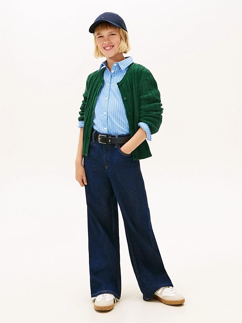 Jeans mabel larghi KG0KG08961T 1BL TOMMY HILFIGER 