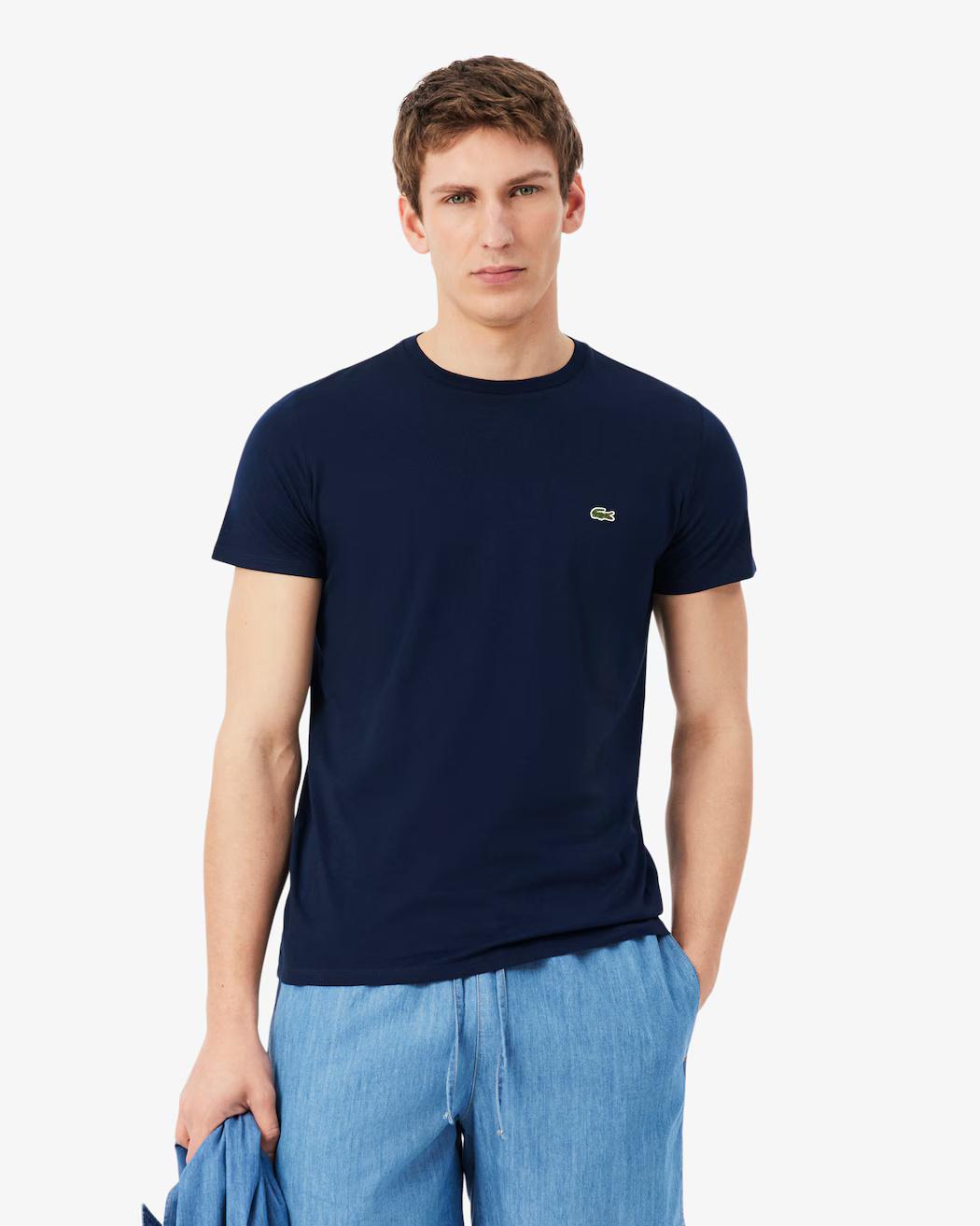 T-shirt in cotone Pima TH6709 166 LACOSTE 