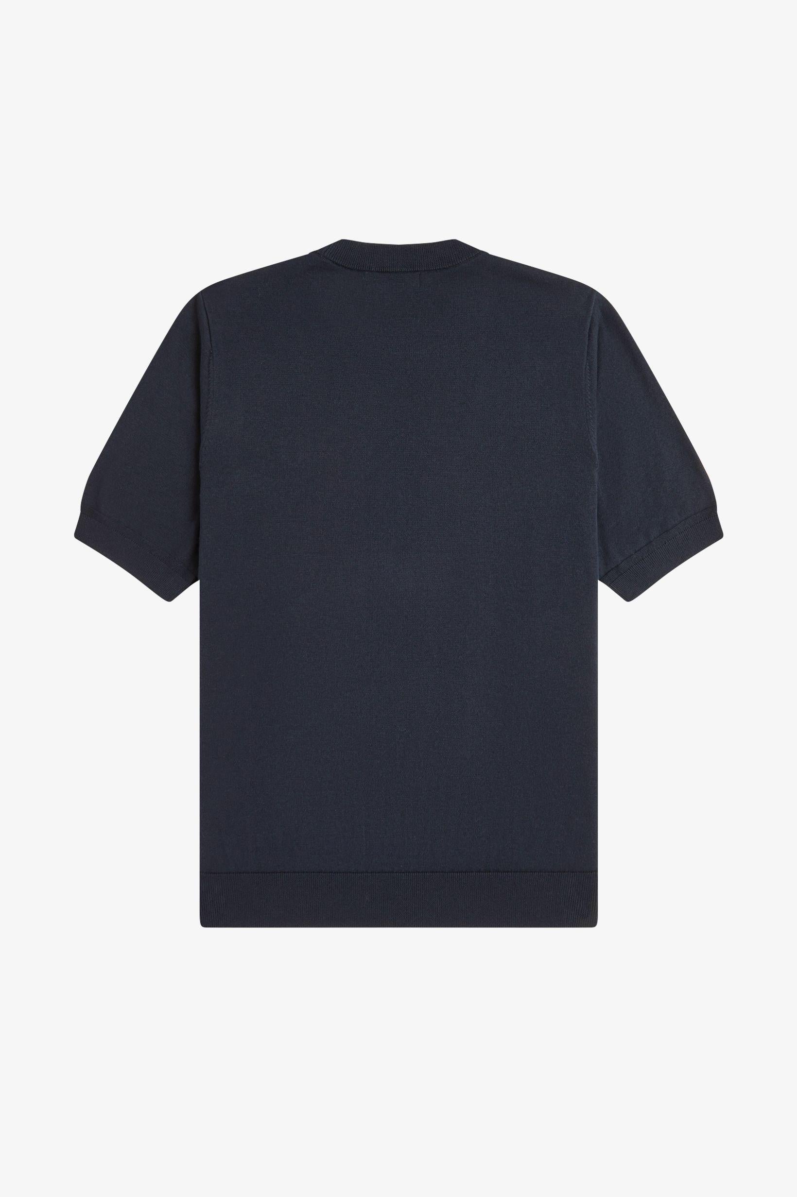 T-shirt in maglia K232257 608 FRED PERRY 