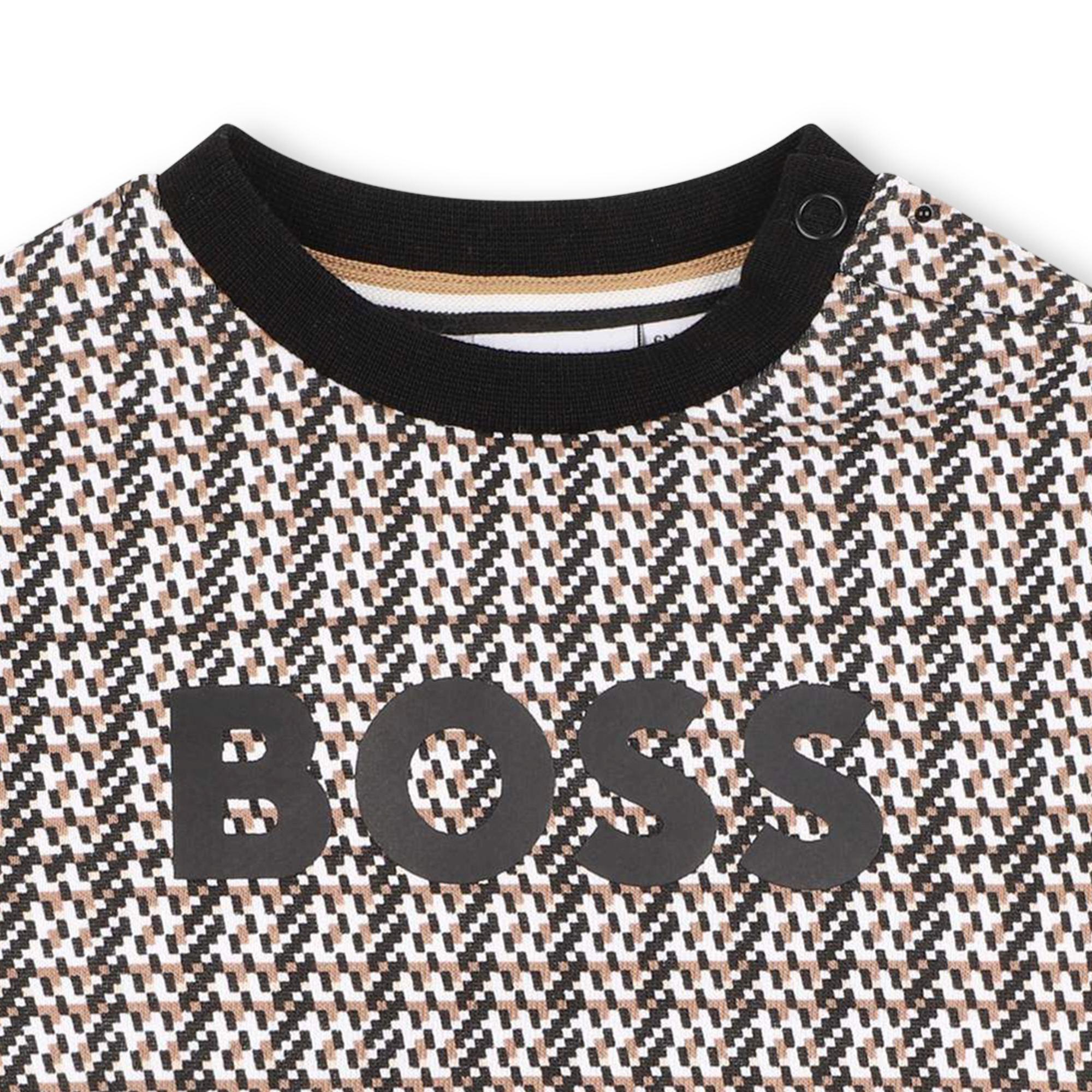 Maglione con monogramma J52462 09B BOSS 