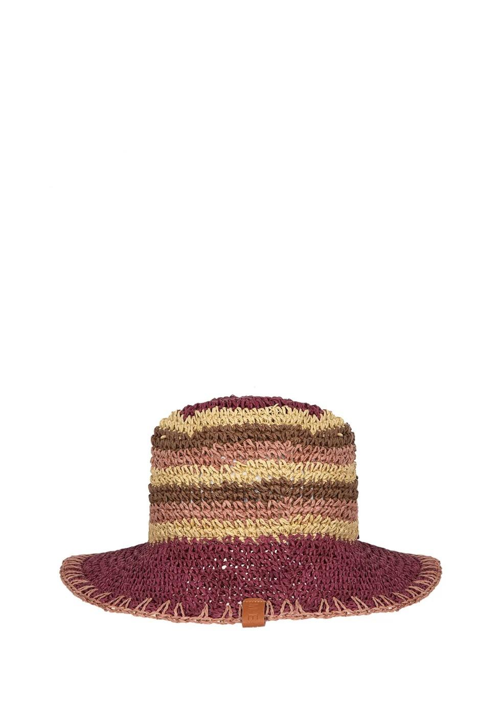 Cappello in paglia plum MA26SW0210 PL ME FUI 