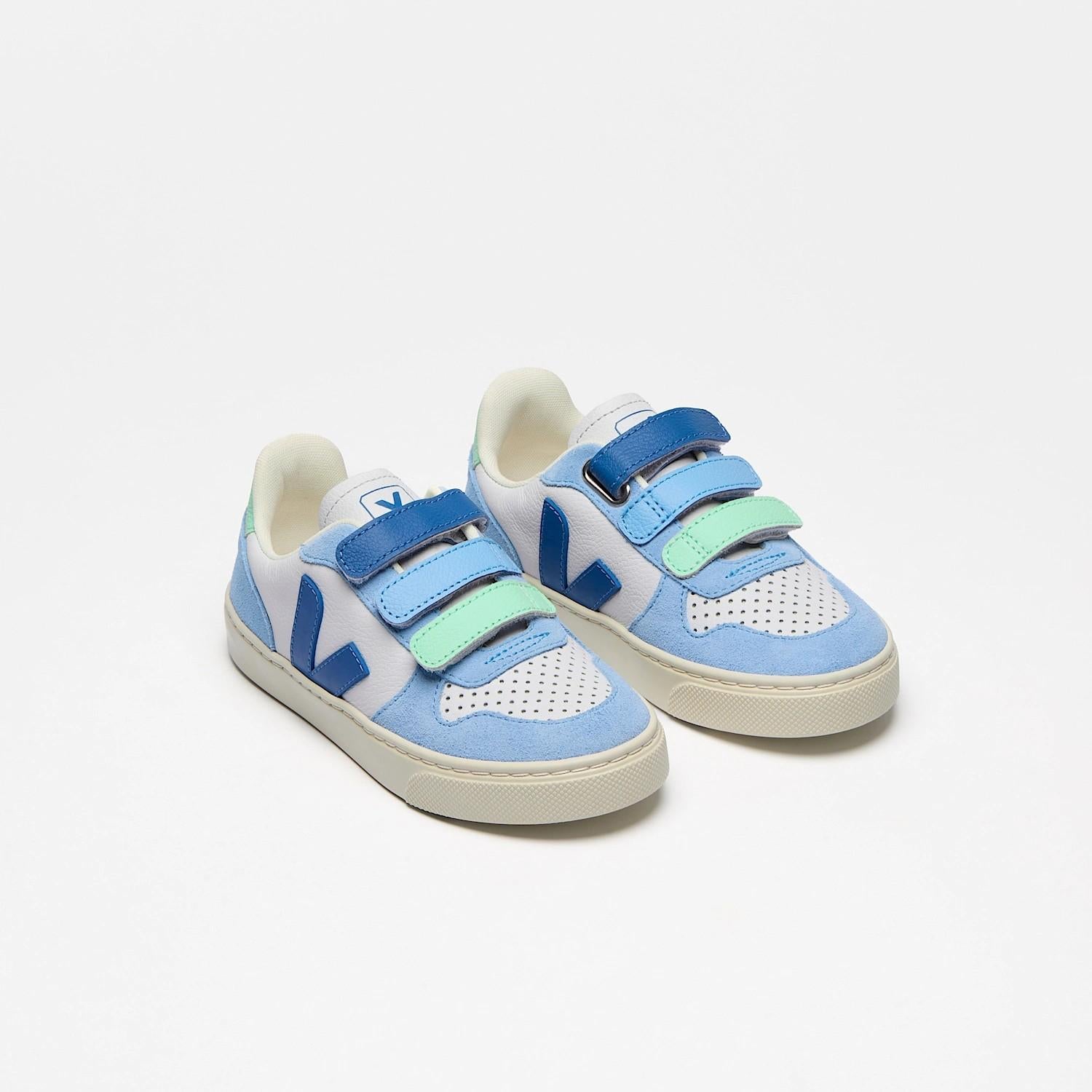 V-10 leather multico indigo CV0520 613C VEJA 