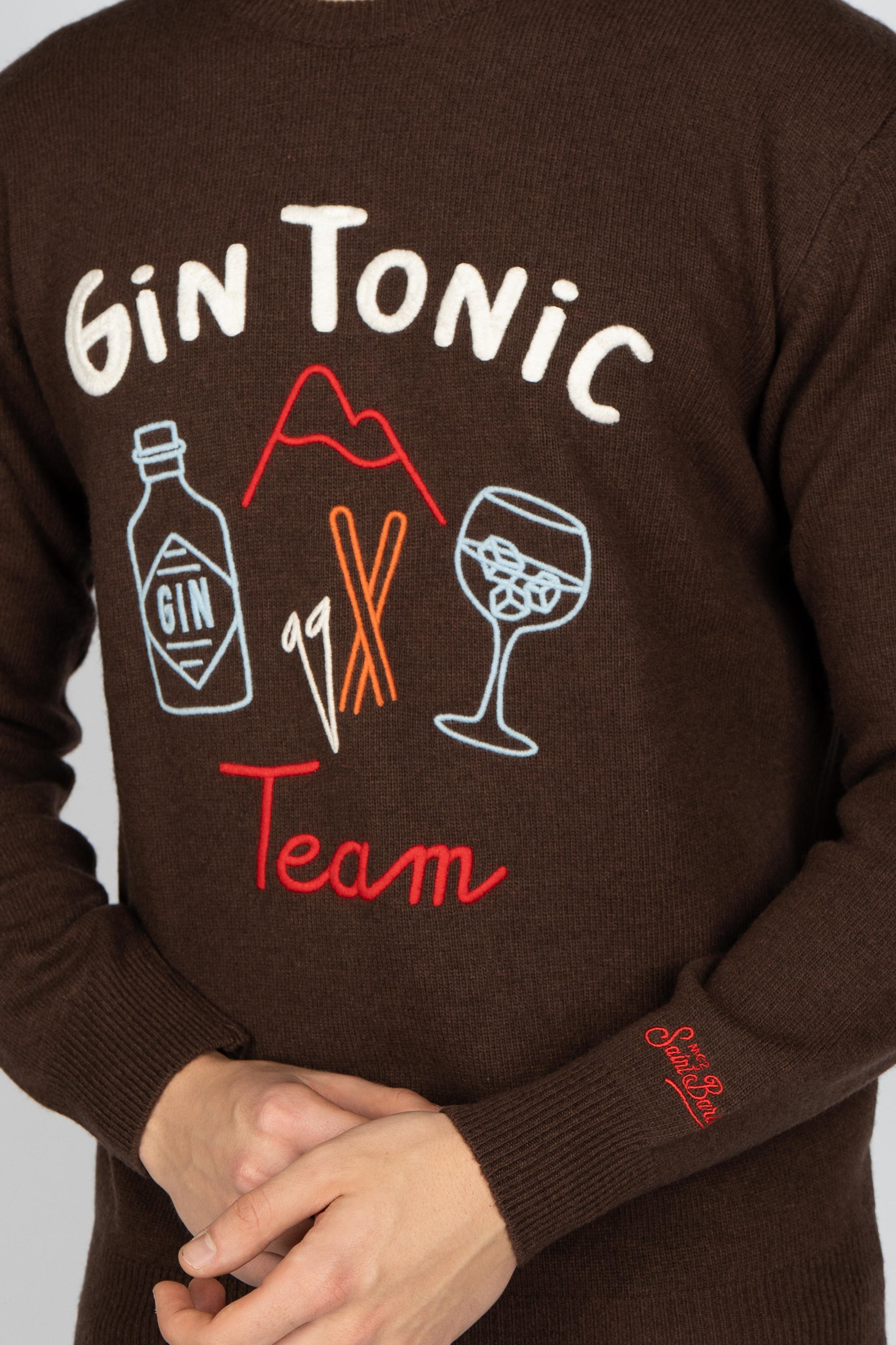 Maglione in misto cashmere Heron Gin Tonic HER0001 00320I MC2 SAINT BARTH 