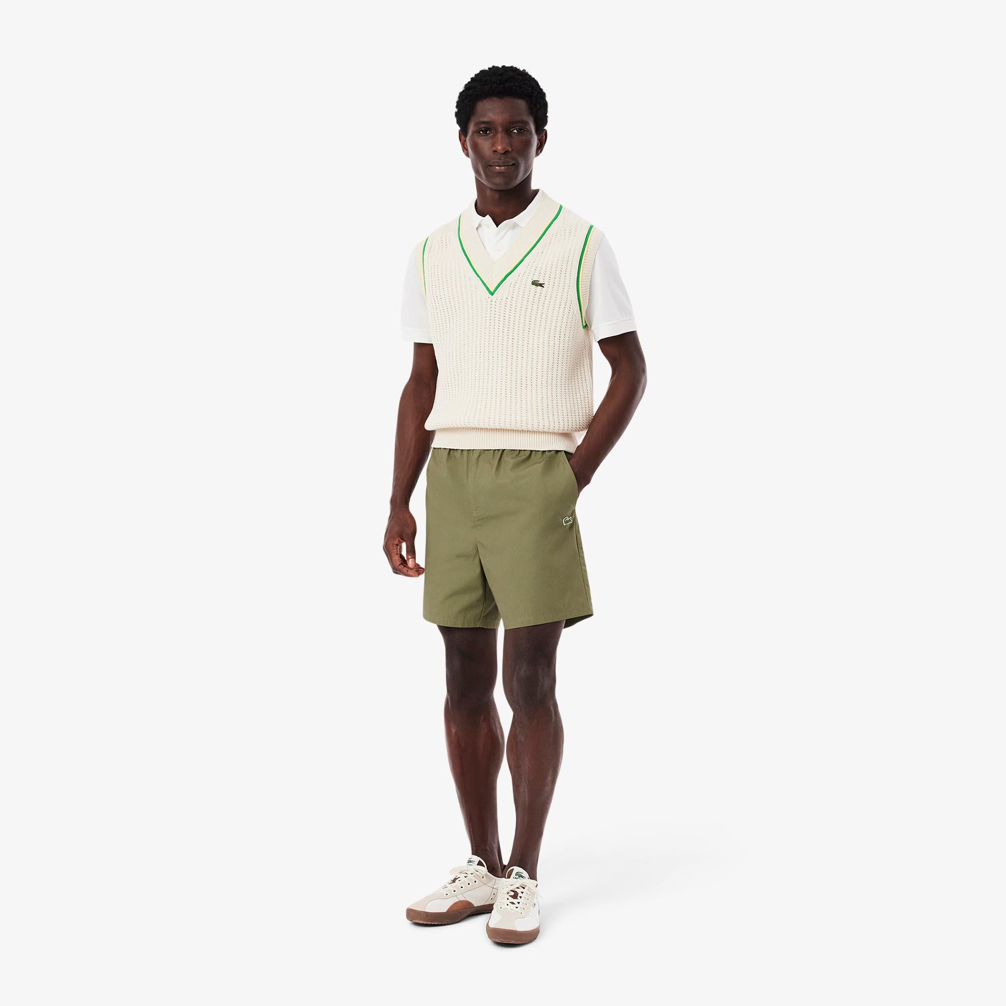 Shorts in popeline GH7220 BMY LACOSTE 