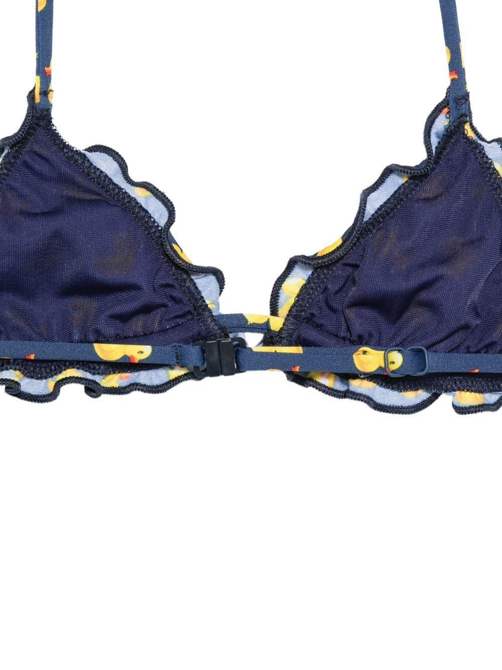 Bikini due pezzi con stampa paperelle CRIS001 03152L MC2 SAINT BARTH 