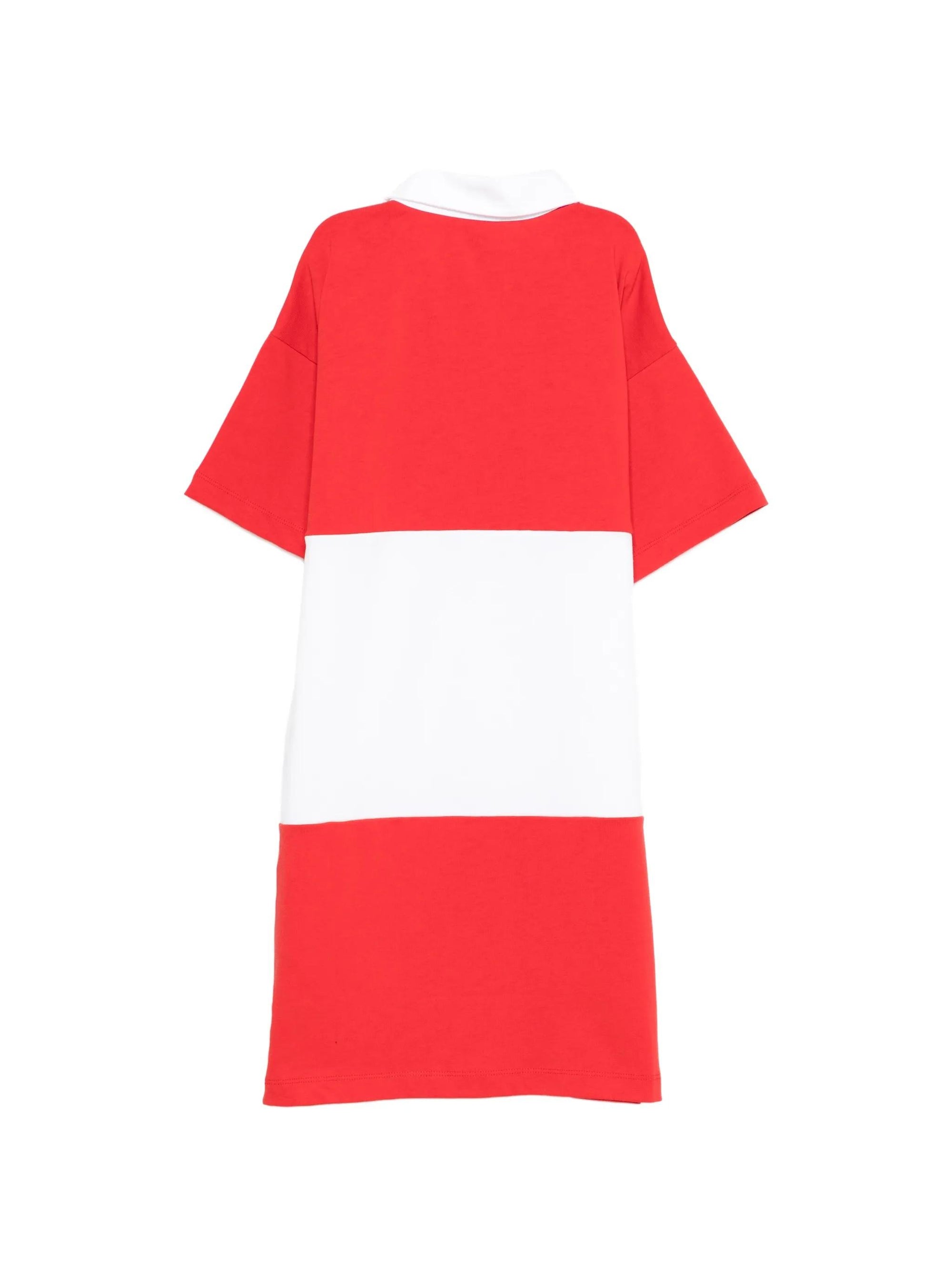 Abito con stampa Teddy HDV0HMLAA50 85268A MOSCHINO KID 