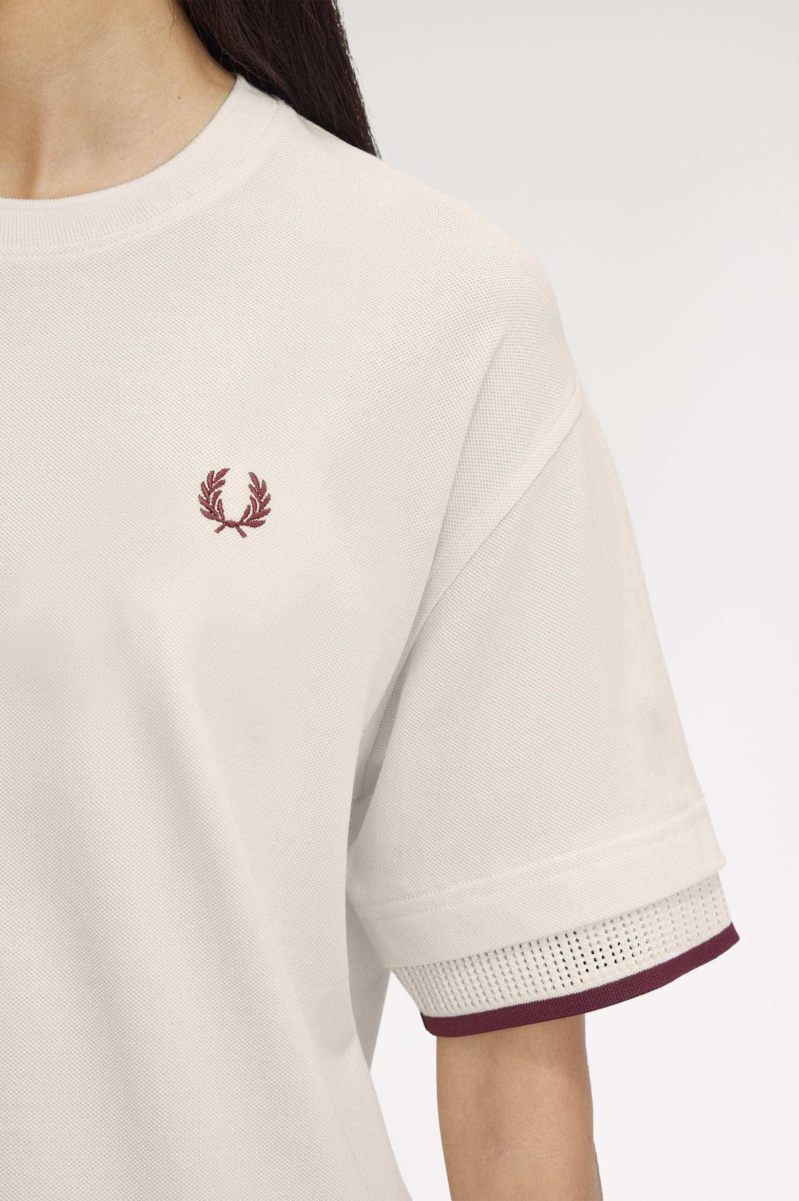 T-shirt con logo G216757 560 FRED PERRY 