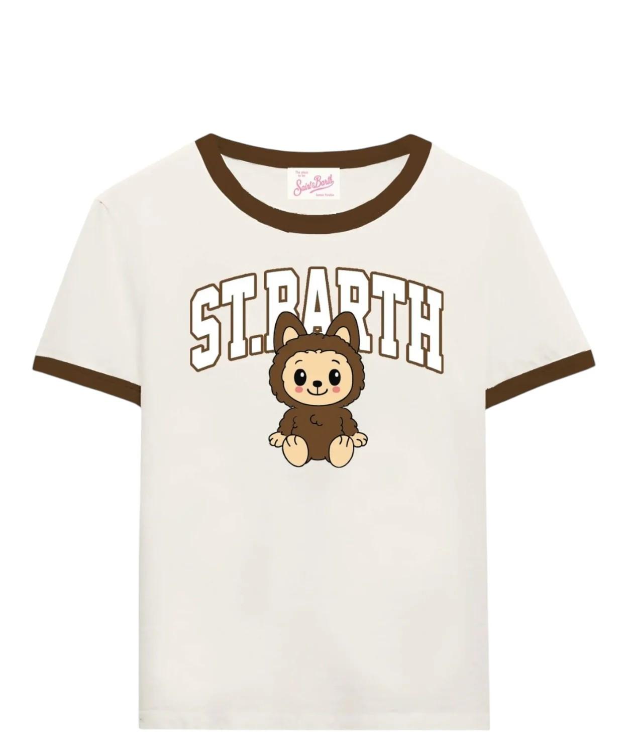 Emilie String t-shirt in cotone EMI0003 09068L MC2 SAINT BARTH 