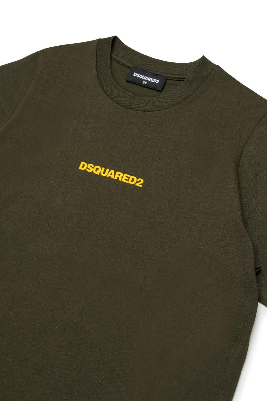 T-shirt con logo DQ2823D004G DQ518 DSQUARED2 