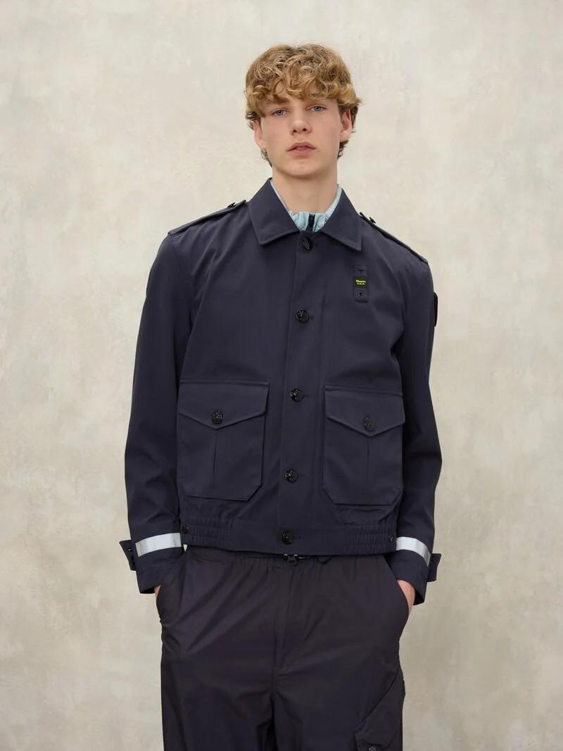 Giacca stile militare alvarado 26SBLUC04094 888 BLAUER 
