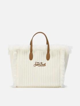 Borsa colette wool rib COL0039 01045I MC2 SAINT BARTH 