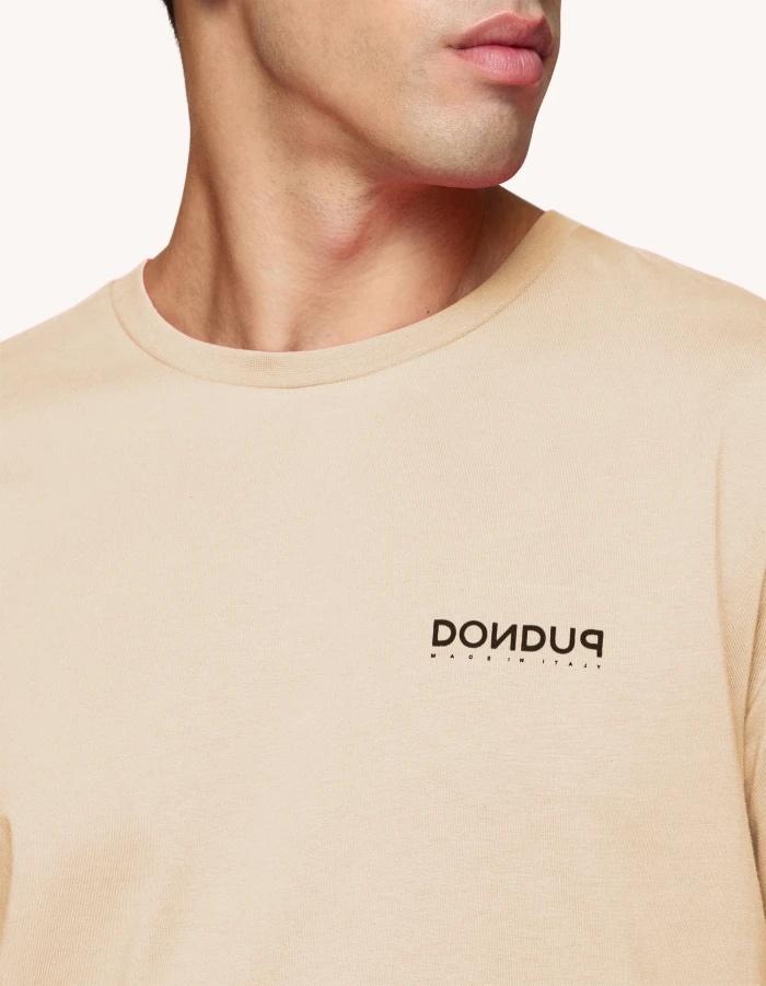 T-shirt girocollo regular US198JF0309UIT8 010 DONDUP 
