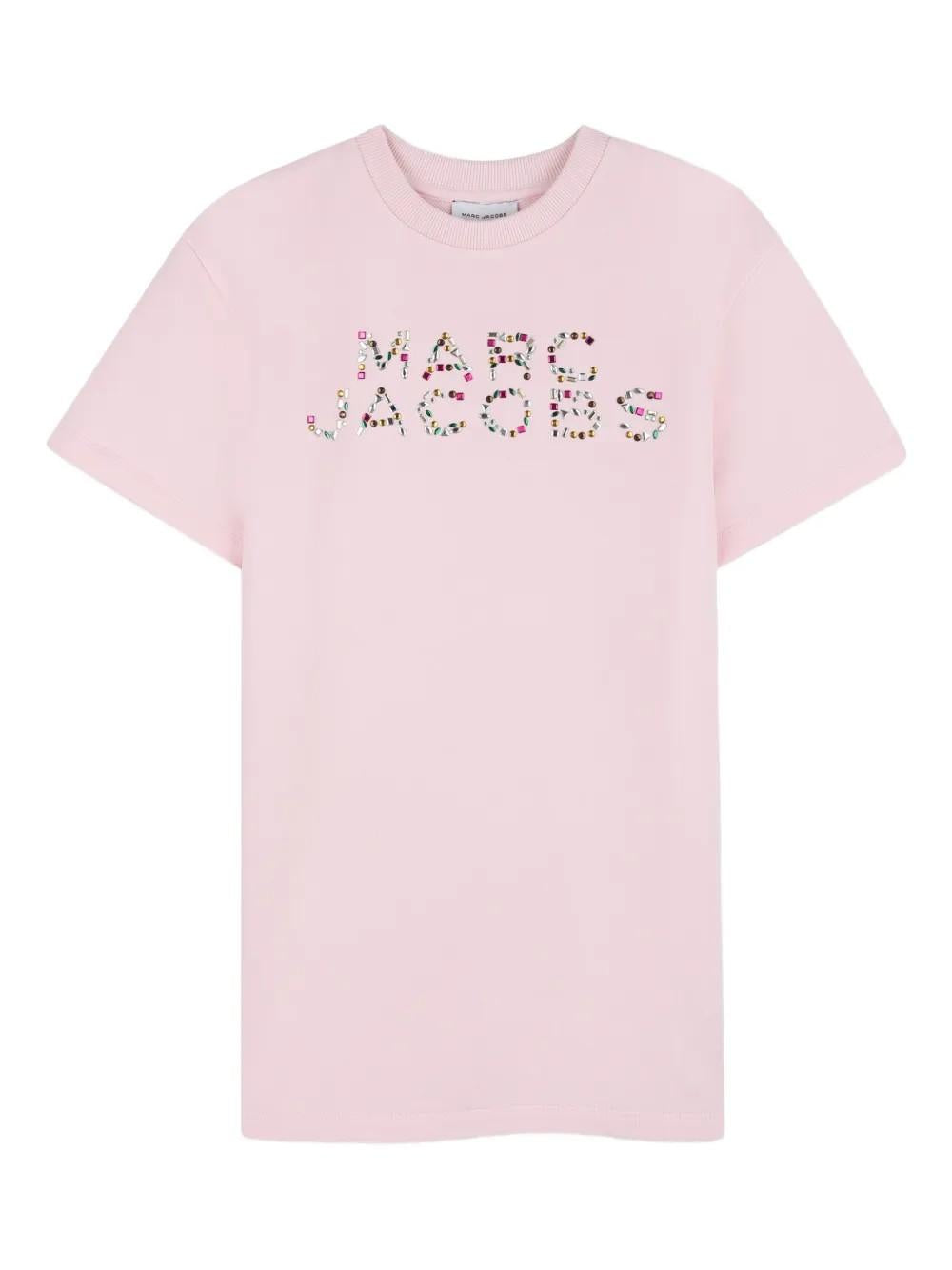 Abito t-shirt con applicazione logo W60718 437 MARC JACOBS 