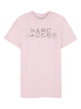 T-shirt dress with logo appliqué