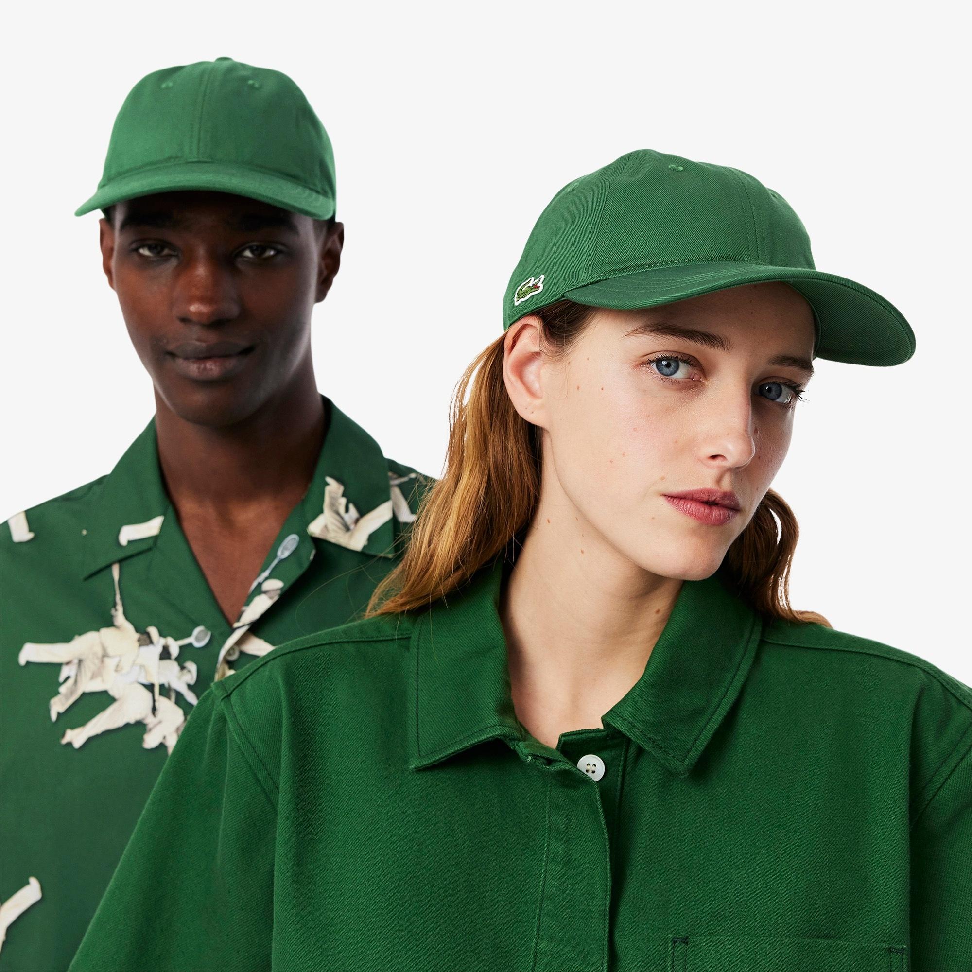 Berretto in twill di cotone RK0440 132 LACOSTE 