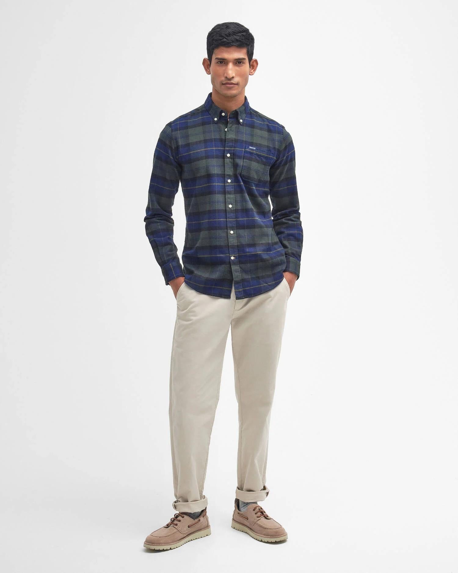 Camicia Kyeloch taglio sartoriale MSH5014 TN28 BARBOUR 
