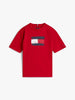 Pure cotton T-shirt with flag
