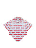 Camicia con motivo a righe