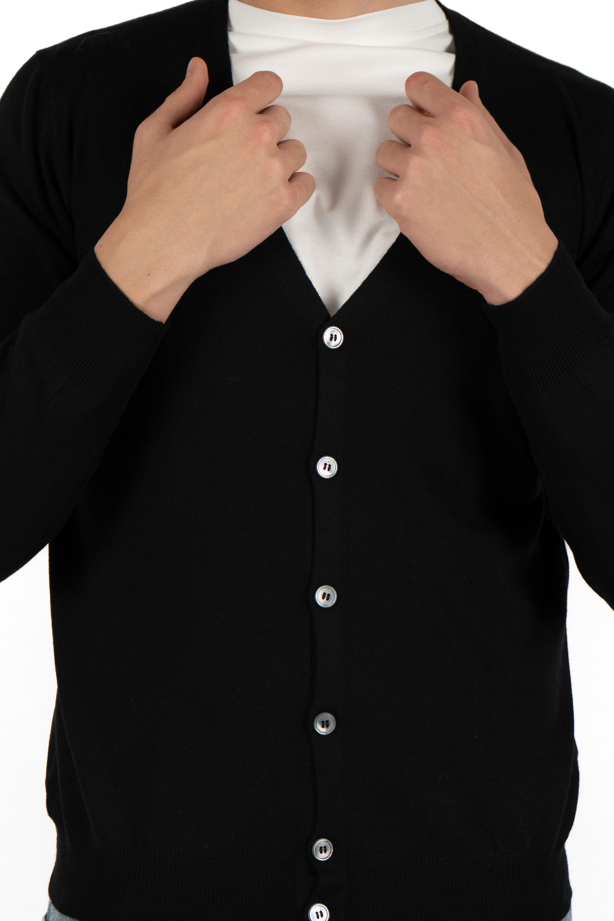 Cardigan in lana 58185/14296 099 GRAN SASSO 