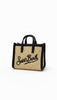 Vivian micro straw-effect bag
