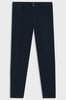 Slim-fit trousers in stretch cotton gabardine