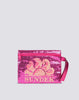Cher pochette con paillettes rosa