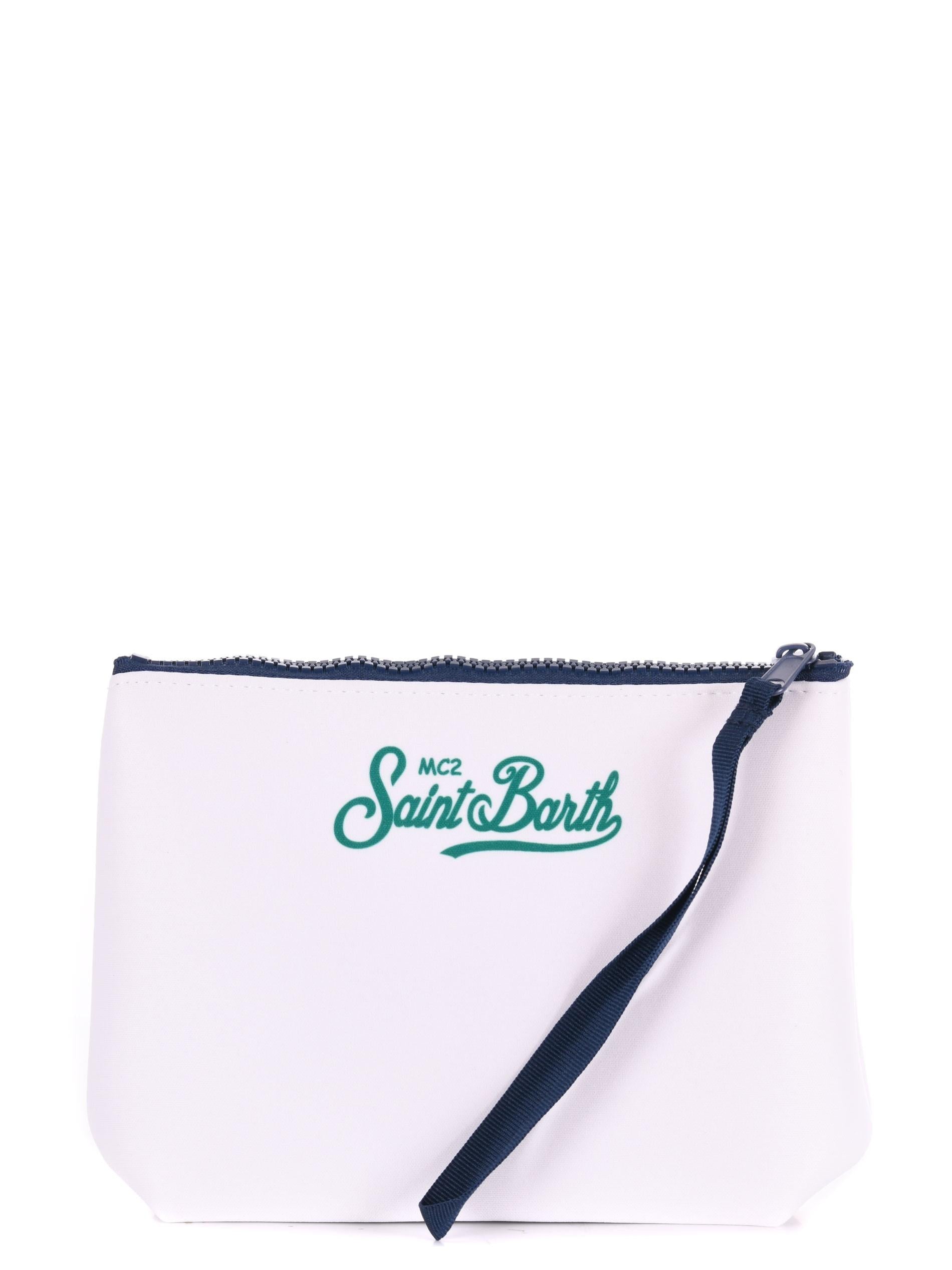 Pochette Aline "Time is money" in neoprene ALIN001 01605L MC2 SAINT BARTH 