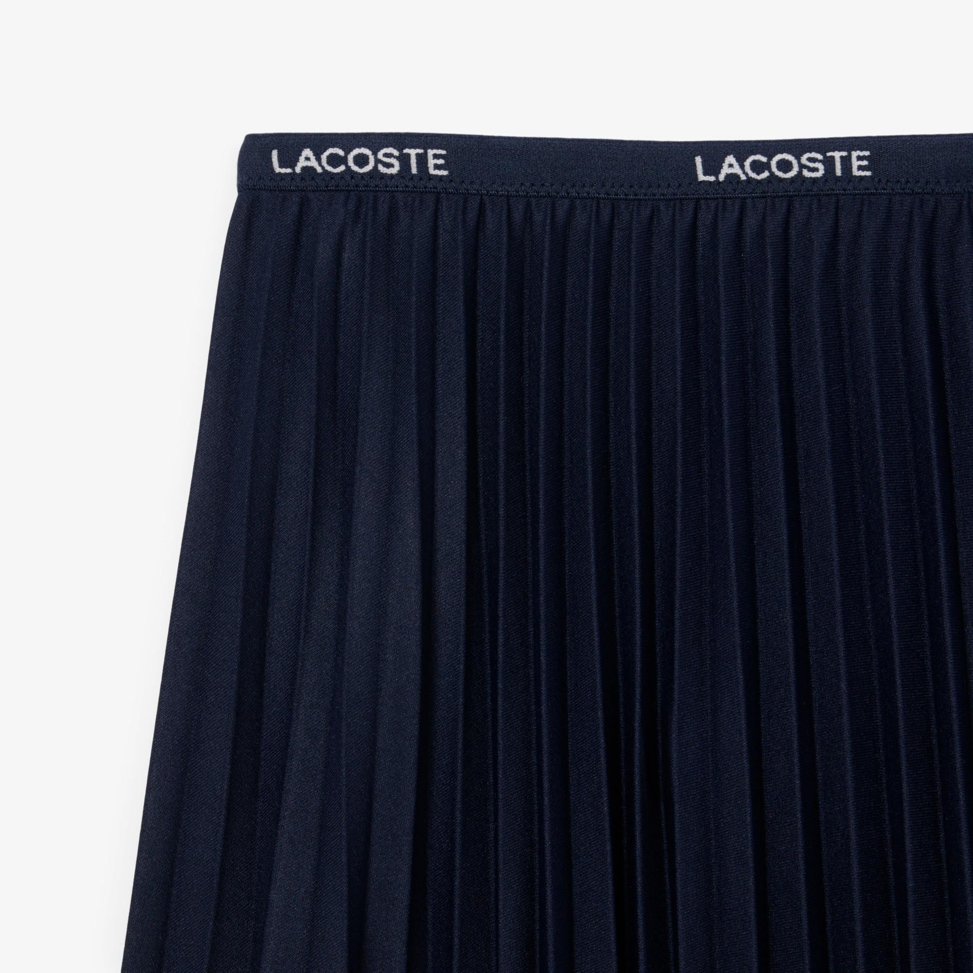 Gonna corta a pieghe JF1403 166 LACOSTE 