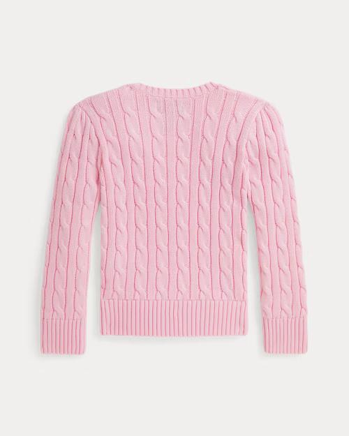 Maglia in cotone a trecce 312901316 010 POLO RALPH LAUREN 