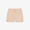 Medium swim trunks with crocodile print