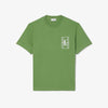 Embroidered heavy jersey T-shirt