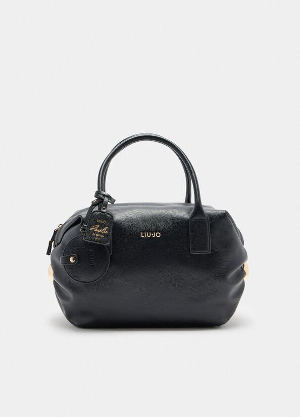 Borsa grande con charm AF5027E0058 22222 LIU JO ACCESSORIES 